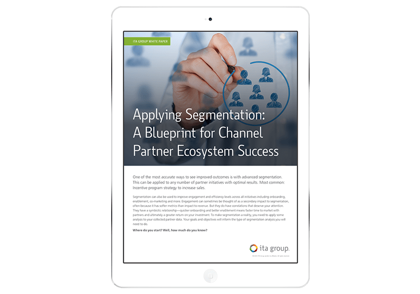 Applying segmentation: a blueprint for channel partner ecosystem success